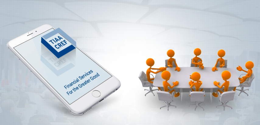 TIAA-CREF — Financial Services for the Greater Good mobile experience